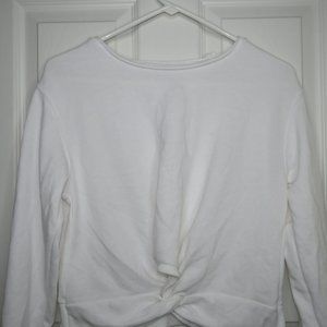 American Eagle Twisted Front Sweater